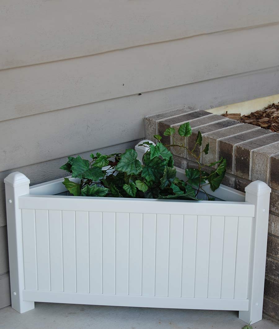 Corner Slat Planter