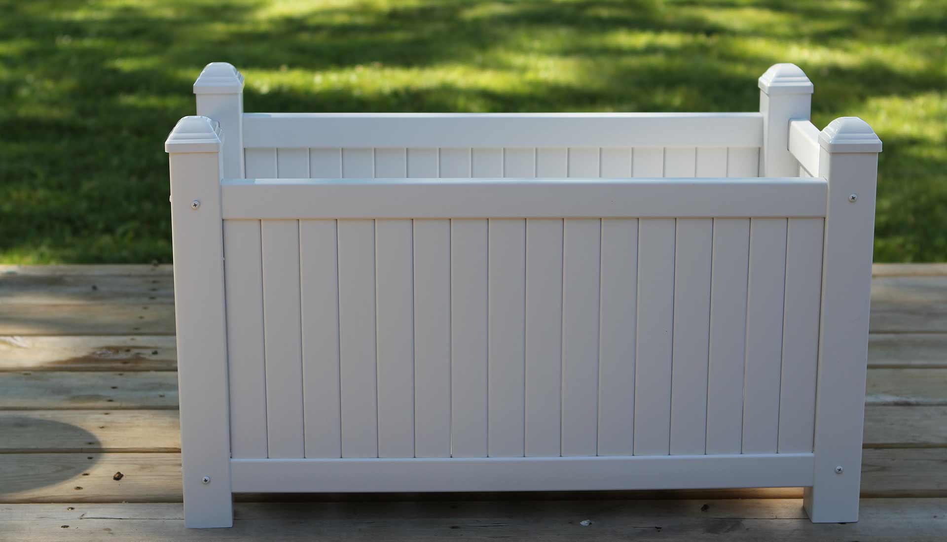 Large Slat Planter